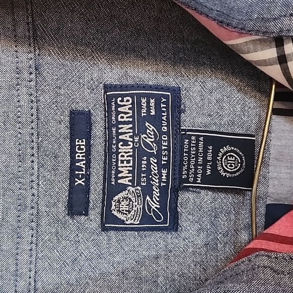American Rags men's‎ button-up - Picture 4 of 5